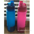 Botella de silicona de color sólido de 500 ml Estilo 2